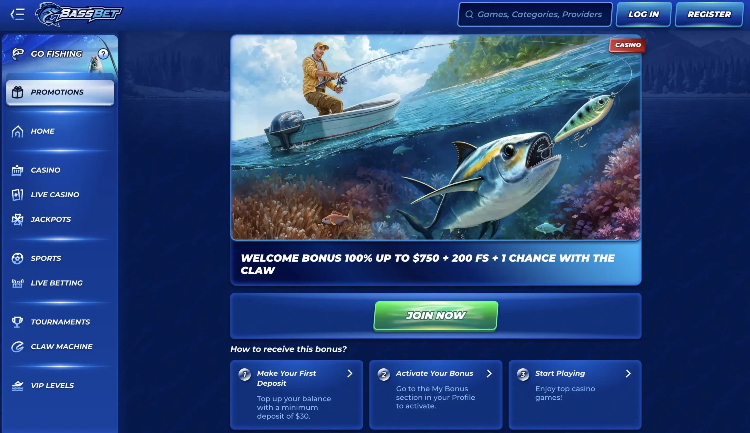 Bassbet Welcome Bonus