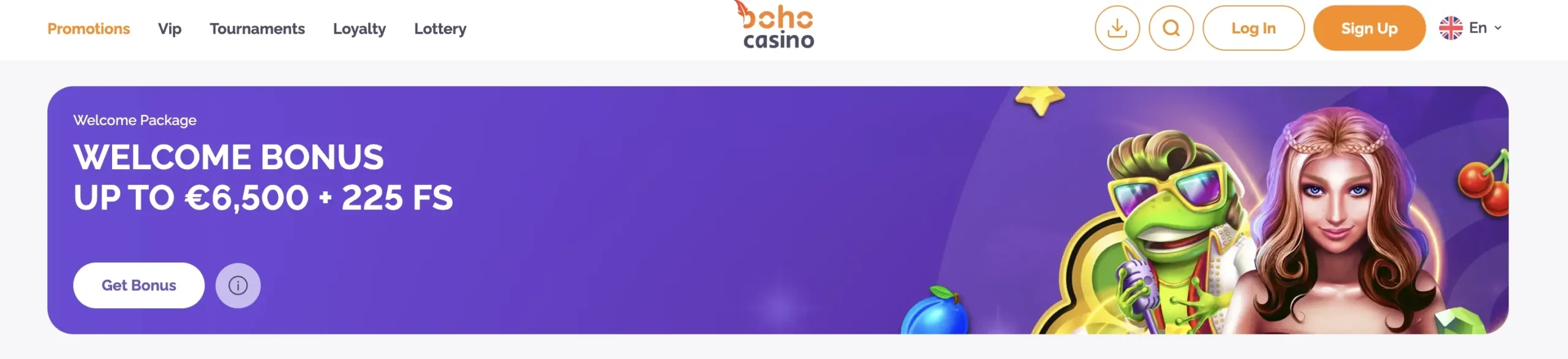 Boho Welcome Bonus