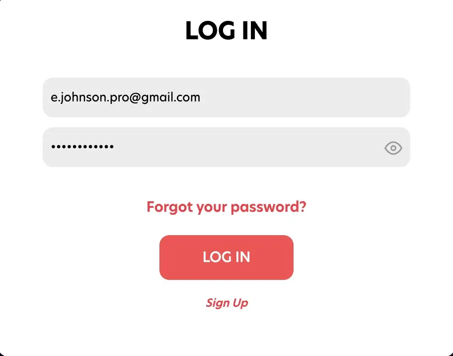evospin login process
