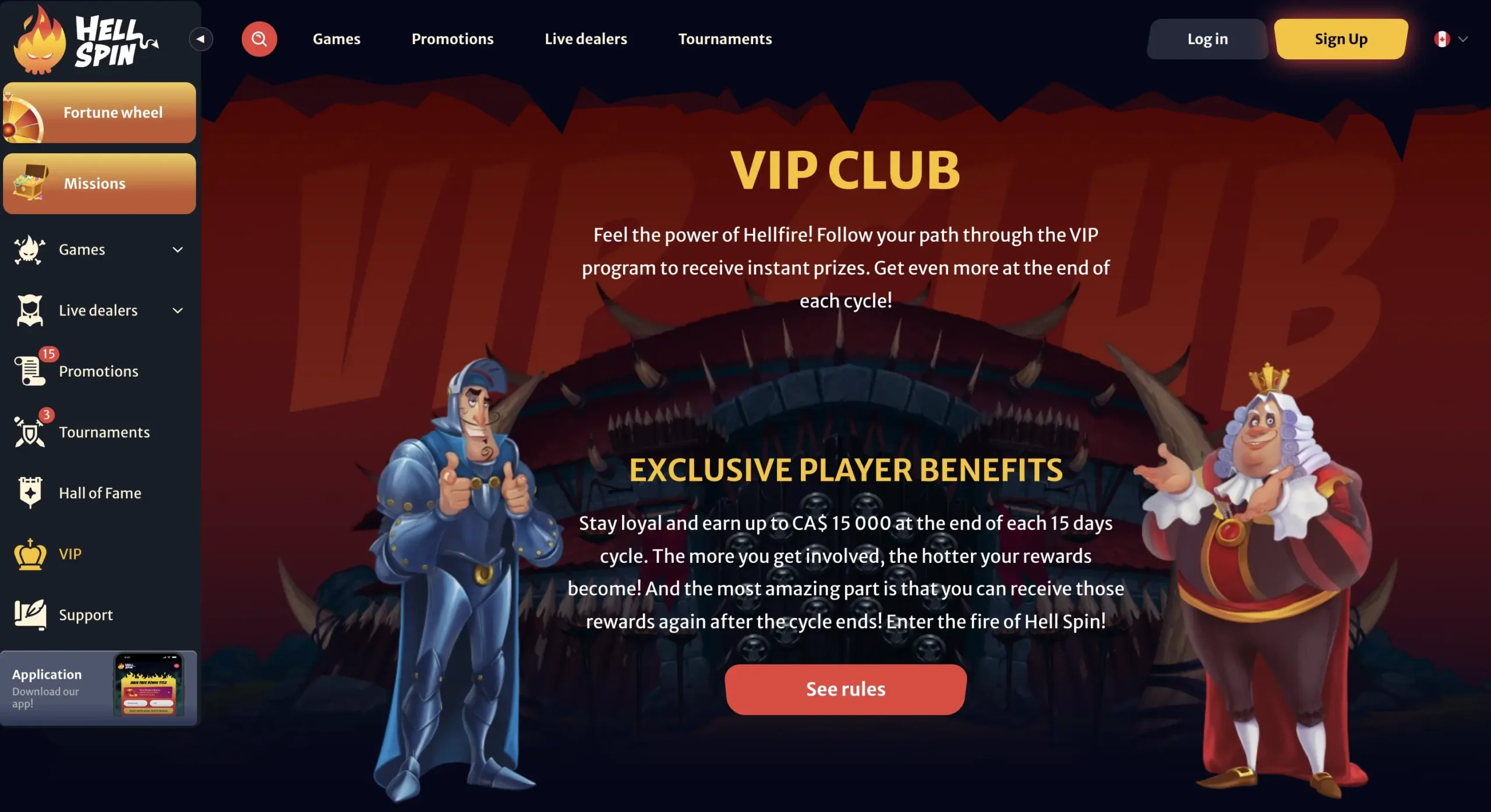 Hellspin VIP