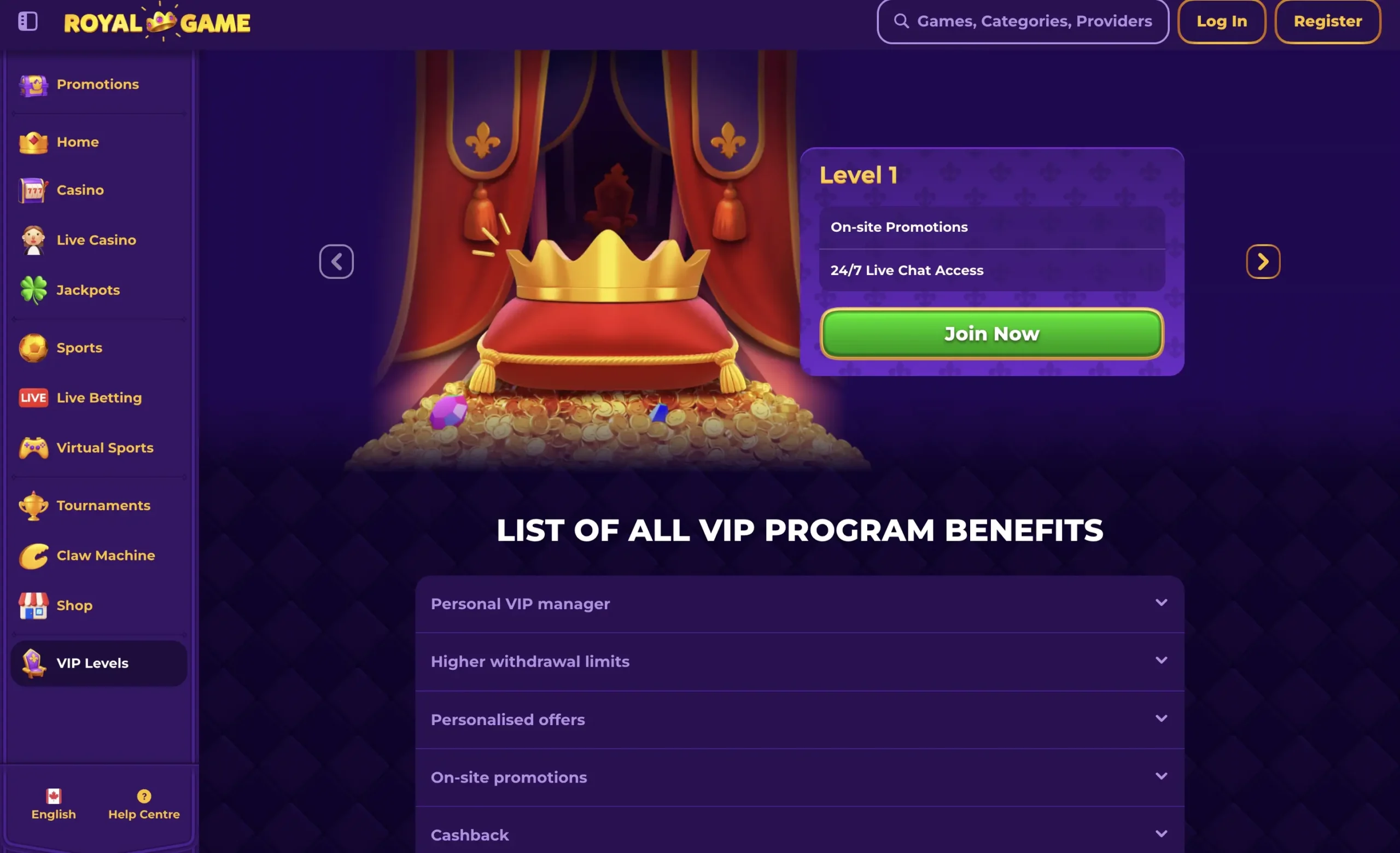 Royal Game VIP