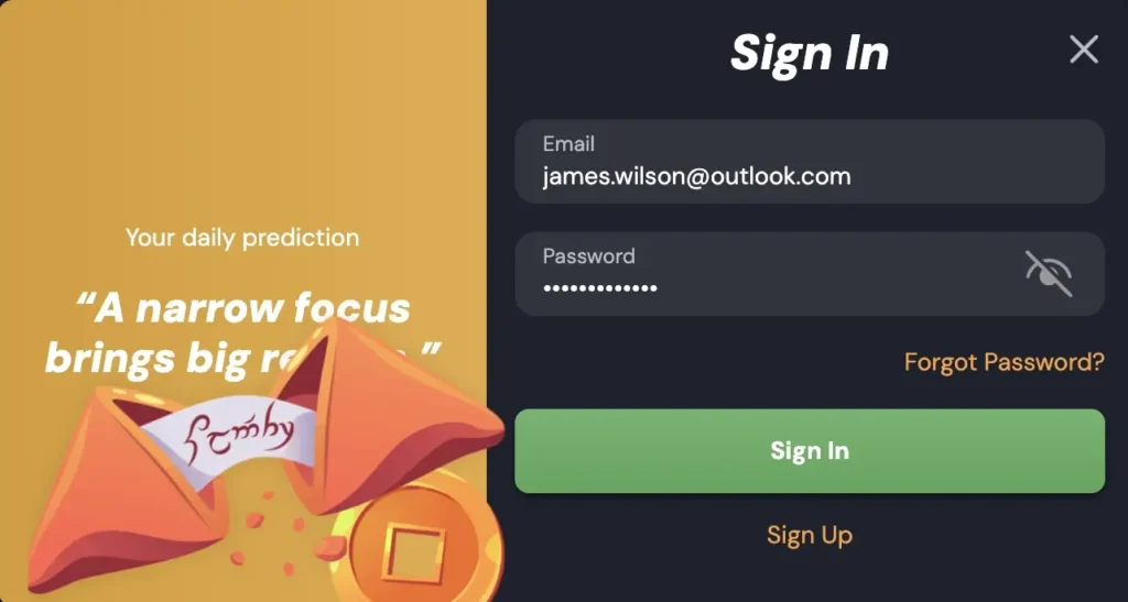 slotozen login process