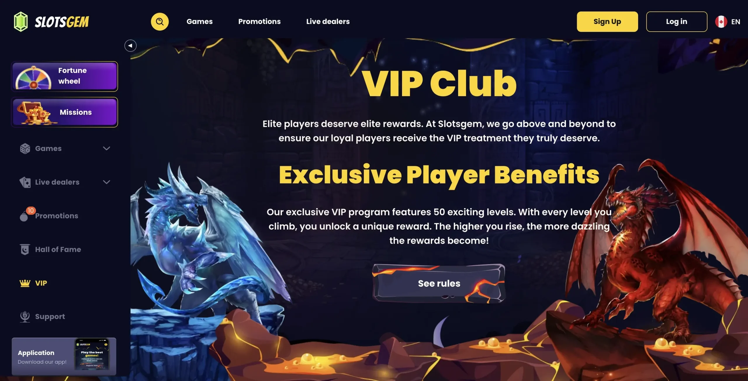 Slotsgem VIP