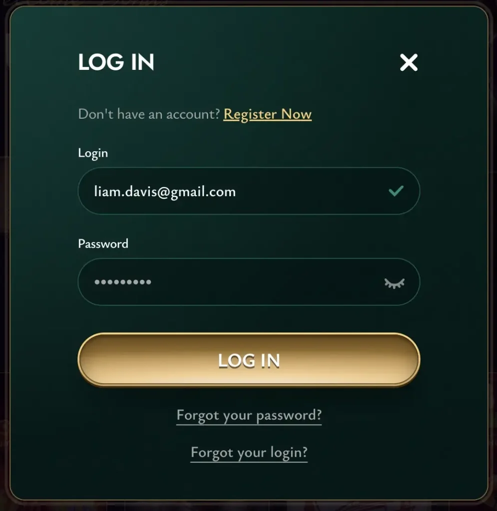 cashed login process
