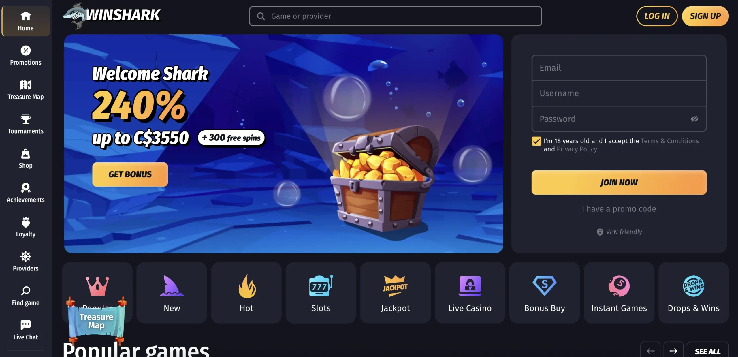 Winshark Home Page
