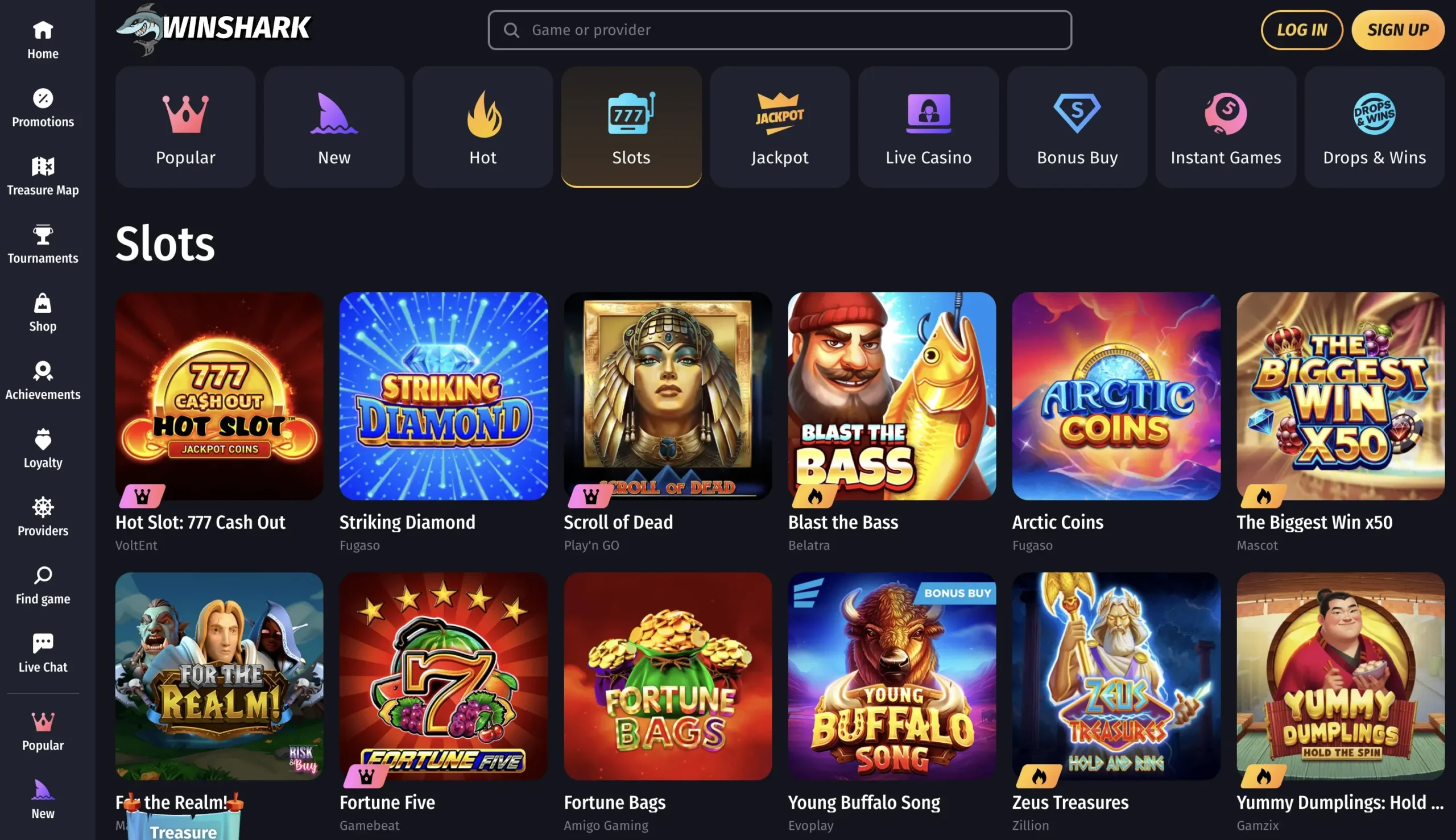 Winshark Games