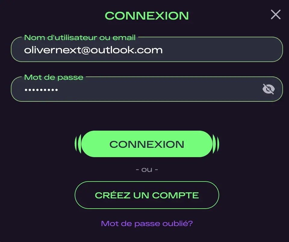 glitchspin login process