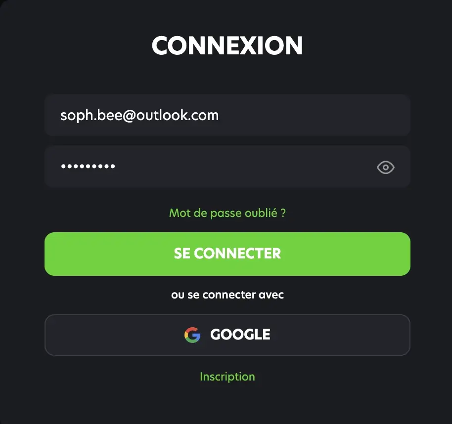 neospin login process