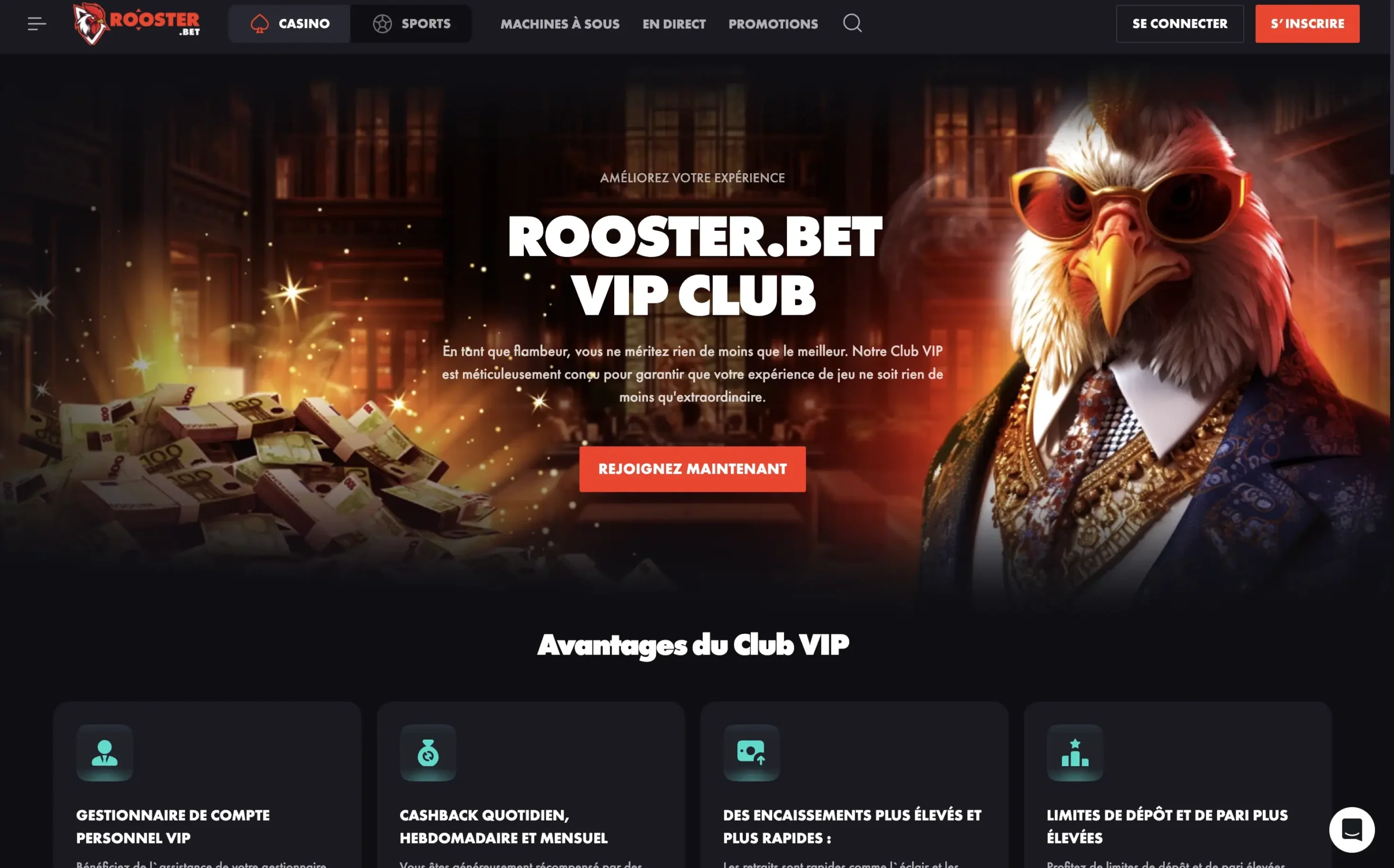 Rooster.bet VIP