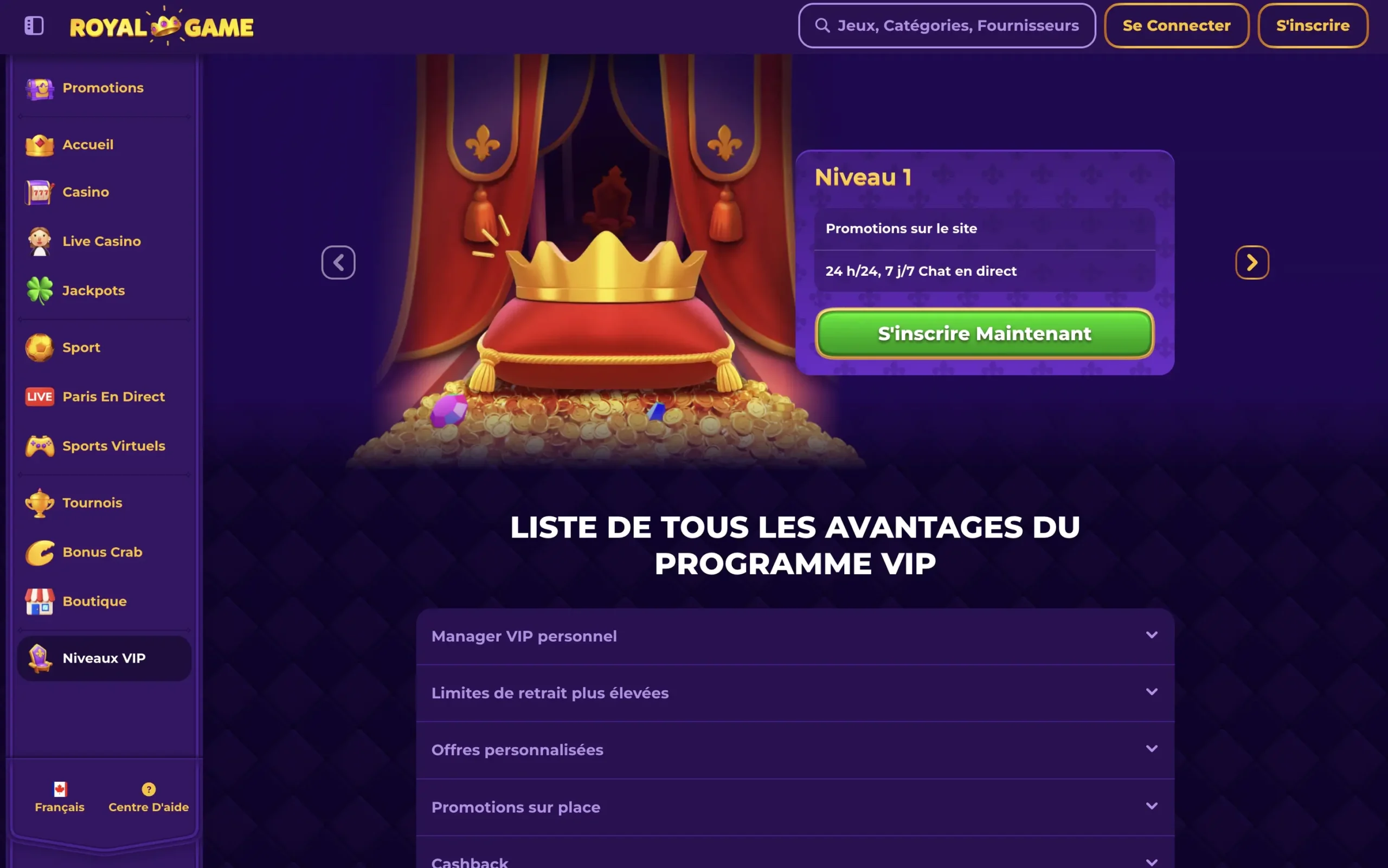 Royal Game VIP
