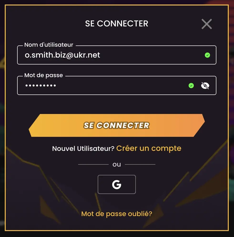 wild tokyo login process